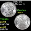 Image 1 : 1879-s/s Morgan Dollar $1 Grades Select+ Unc