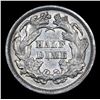 Image 3 : 1872-p Seated Liberty Half Dime 1/2 10c Grades Choice AU/BU Slider