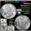 Image 1 : ***Auction Highlight*** 1894-o Morgan Dollar $1 Graded Choice+ Unc By USCG (fc)