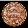 Image 3 : ***Auction Highlight*** (1863) Union Flour Civil War Token 1c Graded GEM+ Unc By USCG (fc)