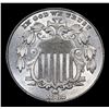 Image 2 : 1882 Shield Nickel 5c Grades Select+ Unc