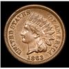 Image 2 : 1863 Indian Cent 1c Grades Select+ Unc