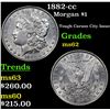 Image 1 : 1882-cc Morgan Dollar $1 Grades Select Unc