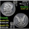 Image 1 : 1878-s Morgan Dollar $1 Grades Select Unc+ PL