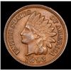 Image 2 : 1893 Indian Cent 1c Grades Select Unc BN