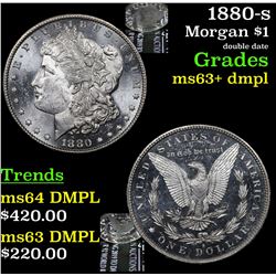 1880-s Morgan Dollar $1 Grades Select Unc+ DMPL