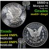 Image 1 : 1880-s Morgan Dollar $1 Grades Select Unc+ DMPL
