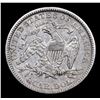 Image 3 : 1891-p Seated Liberty Quarter 25c Grades xf+