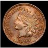 Image 2 : 1907 Indian Cent 1c Grades Choice+ Unc RB