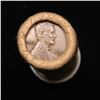 Image 2 : Mixed small cents 1c orig shotgun roll, 1917-s Wheat Cent, 1898 Indian Cent other end