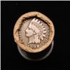 Image 3 : Mixed small cents 1c orig shotgun roll, 1917-s Wheat Cent, 1898 Indian Cent other end