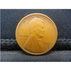 1909 S VDB Lincoln Cent Choice XF+ King of the Lincolns