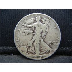 1938 D Walking Liberty Half Dollar Key Date