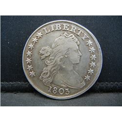 1803 Draped Bust Dollar XF