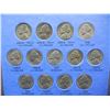 Image 4 : Complete Jefferson Nickel Set 1938-61 In Album