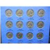 Image 6 : Complete Jefferson Nickel Set 1938-61 In Album