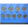Image 7 : Complete Jefferson Nickel Set 1938-61 In Album