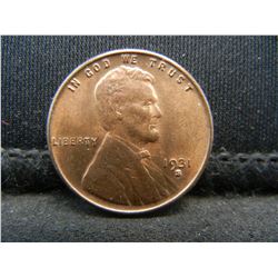 1931 S Lincoln Cent GEM BU RED Super Nice Key Date