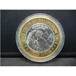 Silver Casino Token Circus Circus