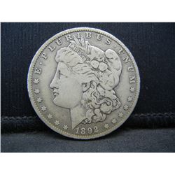 1892 O Morgan Dollar