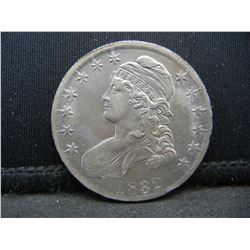 1832 Capped Bust Half Dollar CH BU
