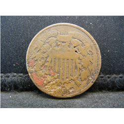 1865 Two Cent Piece