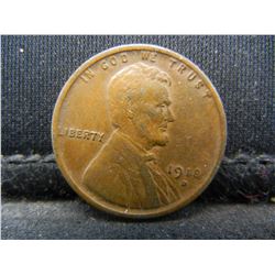 1918 D Lincoln Cent XF+