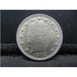 1902 Liberty Nickel AU