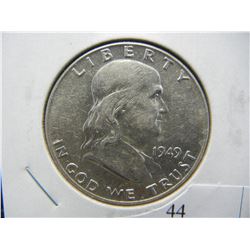 1949 Franklin Half Dollar Higher Grade