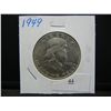 Image 3 : 1949 Franklin Half Dollar Higher Grade