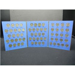 Complete Jefferson Nickel Set 1938-61 In Album