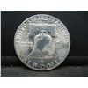 Image 2 : 1955 Franklin Half Dollar Gem  BU Super Fresh and