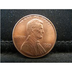 1995 Lincoln Cent Doubled Die Obverse Gem BU