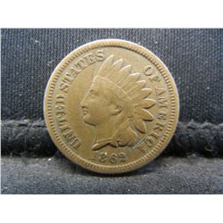 1862 Indian Cent F