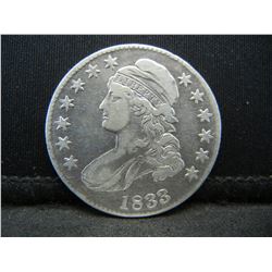 1833 Capped Bust Half Dollar
