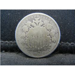 1868 Shield Nickel