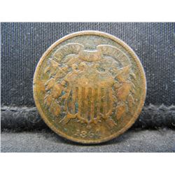 1864 Two Cent Piece