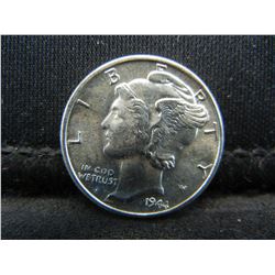 1944 Mercury Dime GEM BU