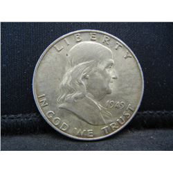 1949 D Franklin Half Dollae Key Date