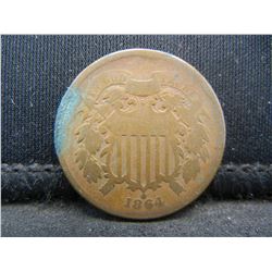 1864 Two Cent Piece