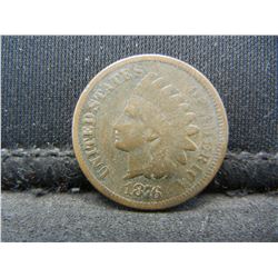 1876 Indian Cent Better Date
