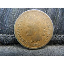 1873 Indian Cent Better Date