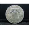 Image 2 : 1951 S Franklin Half Dollar CH BU Better Date