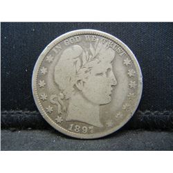 1897 Barber Half Dollar VG