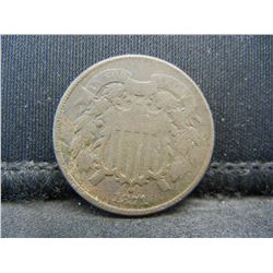 1871 Two Cent Piece Better Date