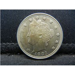 1883 Libertry Nickel AU/BU