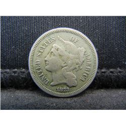 1873 Three Cent Nickel