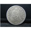 Image 1 : 1876 S Seated Quarter XF/AU