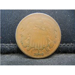 1870 Two Cent Piece