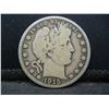 Image 1 : 1915 D Barber Half Dollar VG